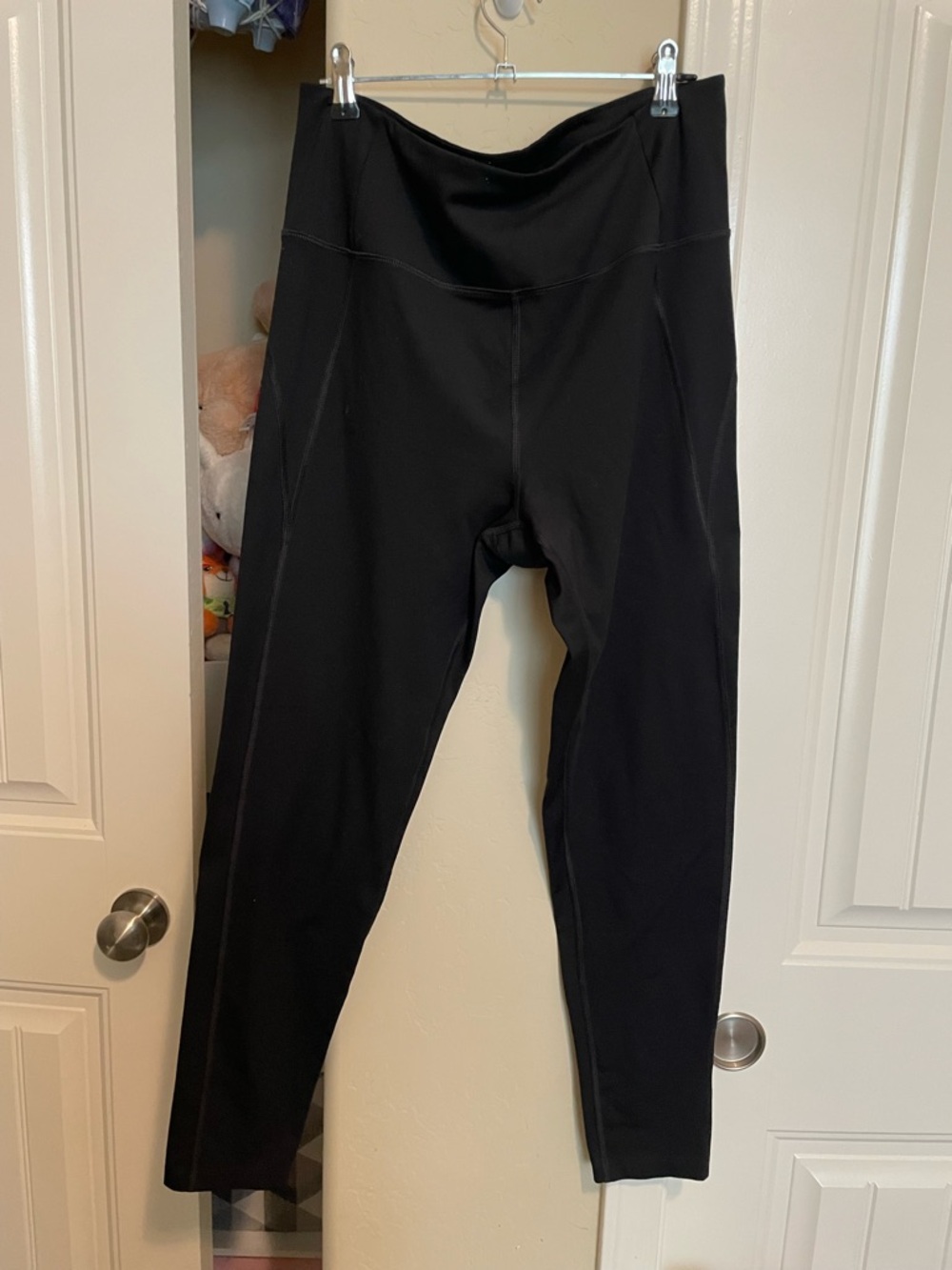 girlfriend collective Black High-Waist Performance Leggings